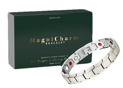 MagniCharm Bracelet - Controlează durerea într-un mod magnetic!